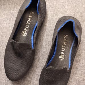 Black Rothy’s The Loafer. US size 10.